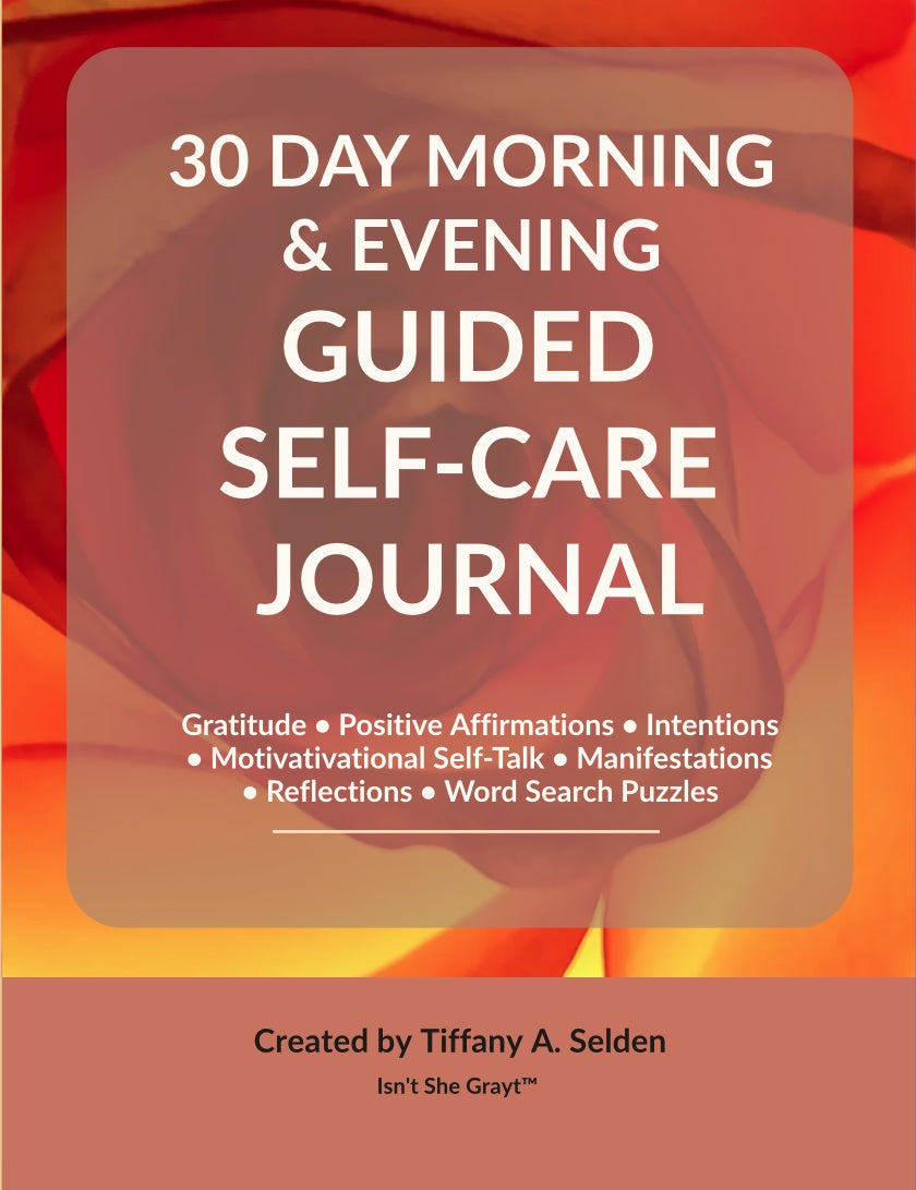 30 Day Morning & Evening Guided Self-Care Journal